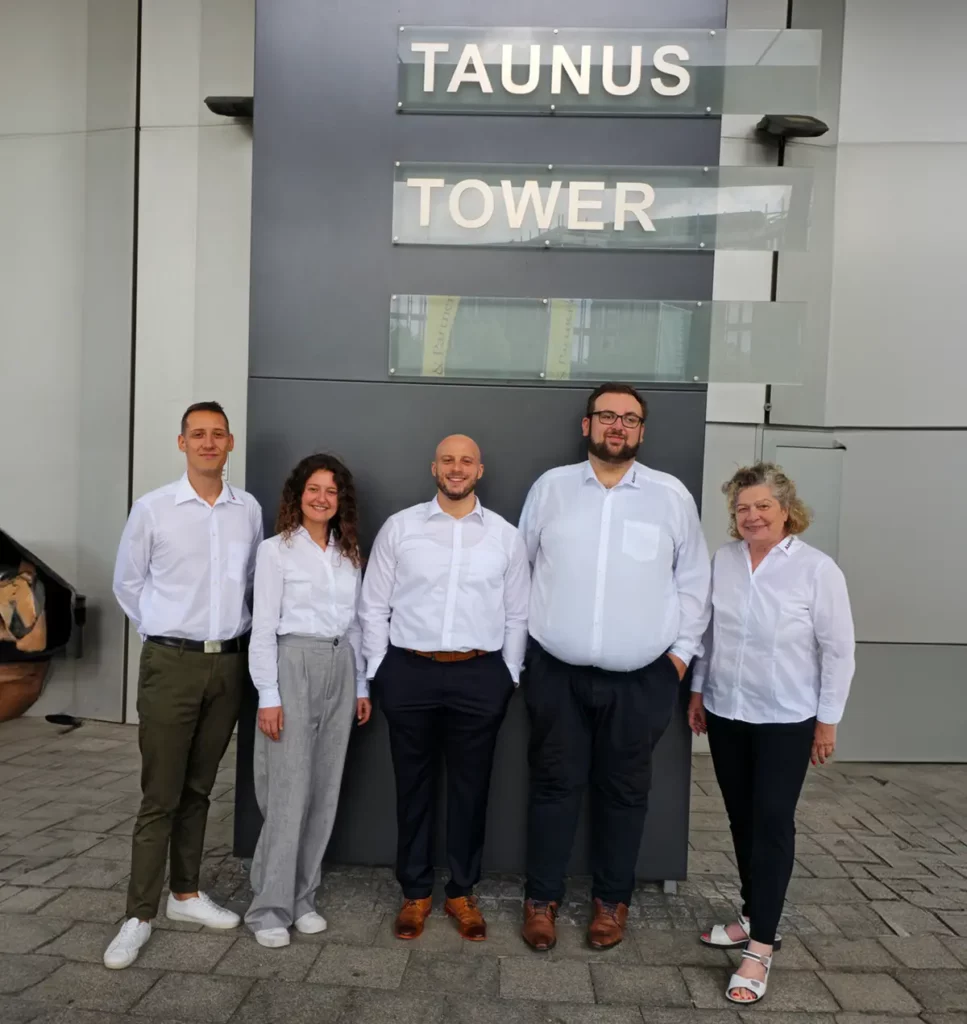 Azenio Team im Taunustower